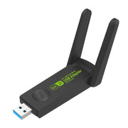 Scheda di rete wireless 1300Mbps Scheda di rete USB per computer senza driver Gigabit Dual Band 5G, 600m, 1300m