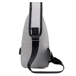 MeiJieLuo Borsa a tracolla da uomo semplice da uomo Borsa a tracolla sportiva da spalla per ragazzi