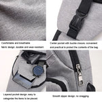 MeiJieLuo Borsa a tracolla da uomo semplice da uomo Borsa a tracolla sportiva da spalla per ragazzi