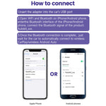 Cablato a Wireless Carplay Box Android Auto per l'interconnessione dell'auto