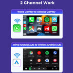 Cablato a Wireless Carplay Box Android Auto per l'interconnessione dell'auto