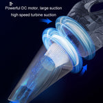 Potente aspirapolvere portatile per auto, Wired, Wireless