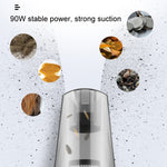 Potente aspirapolvere portatile per auto, Wired, Wireless