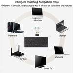 Tastiera con codice Cangjie Tastiera wireless con annotazioni cinesi tradizionali Tastiera con connessione wireless 2.4G