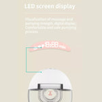 Tiralatte elettrico indossabile con display LED, 3 modalità e 12 livelli, S21 Single, S21 Double