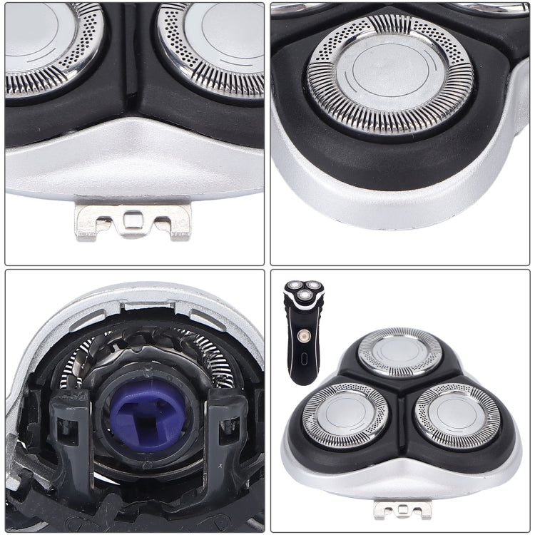 Per rasoi Philips HQ7310 HQ7340 HQ7180 HQ7360 HQ7390 Lama di ricambio Accessori, Full Set White, Full Set Silver
