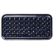 Mini tastiera Bluetooth wireless a 49 tasti Tastiera portatile universale multisistema, 202120 (Black)