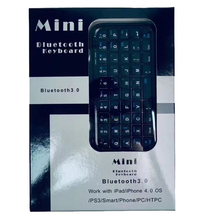 Mini tastiera Bluetooth wireless a 49 tasti Tastiera portatile universale multisistema, 202120 (Black)