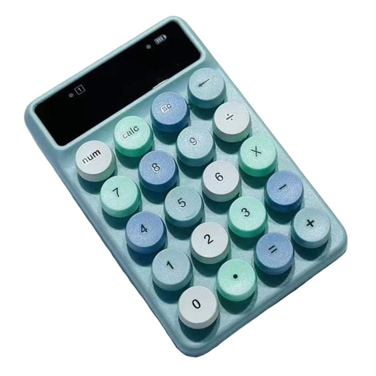 Q3 2.4G Mini Wireless Office Tastiera digitale Registratore di cassa Contabilità finanziaria Password Tastiera