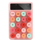 Q3 2.4G Mini Wireless Office Tastiera digitale Registratore di cassa Contabilità finanziaria Password Tastiera