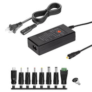 Caricatore adattatore di alimentazione CC regolabile 3A da 65 W 6-20 V, US Plug, EU Plug, UK Plug Small, AU Plug, UK Plug Large