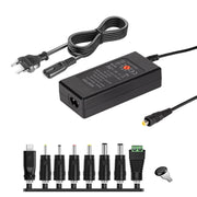 Caricatore adattatore di alimentazione CC regolabile 3A da 65 W 6-20 V, US Plug, EU Plug, UK Plug Small, AU Plug, UK Plug Large