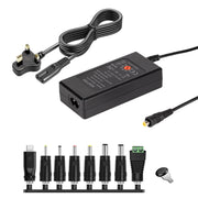 Caricatore adattatore di alimentazione CC regolabile 3A da 65 W 6-20 V, US Plug, EU Plug, UK Plug Small, AU Plug, UK Plug Large