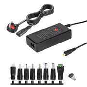 Caricatore adattatore di alimentazione CC regolabile 3A da 65 W 6-20 V, US Plug, EU Plug, UK Plug Small, AU Plug, UK Plug Large
