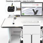 FJGEAR FJ-U404 Switcher di condivisione USB 2.0 4 ingressi 4 uscite con controller, J-U404