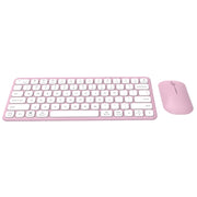 B087 Tastiera e mouse wireless dual mode portatili da 78 tasti 2.4G, Keyboard Green, Keyboard Pink, Keyboard Mouse Set White, Keyboard Mouse Set Green, Keyboard Mouse Set Pink