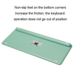 B087 Tastiera e mouse wireless dual mode portatili da 78 tasti 2.4G, Keyboard Green, Keyboard Pink, Keyboard Mouse Set White, Keyboard Mouse Set Green, Keyboard Mouse Set Pink