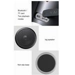 Altoparlante Bluetooth wireless con luce RGB impermeabile per atmosfera stereo