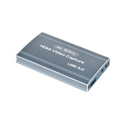 FJGEAR FJ-HU30A Scheda di acquisizione USB 3.0 Scatola di registrazione live di giochi 4K, FJ-HU30A