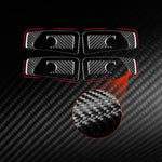 Per Mercedes-Benz Classe G W463 Set di 8 adesivi per maniglie interne