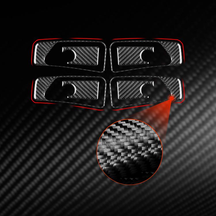 Per Mercedes-Benz Classe G W463 Set di 8 adesivi per maniglie interne