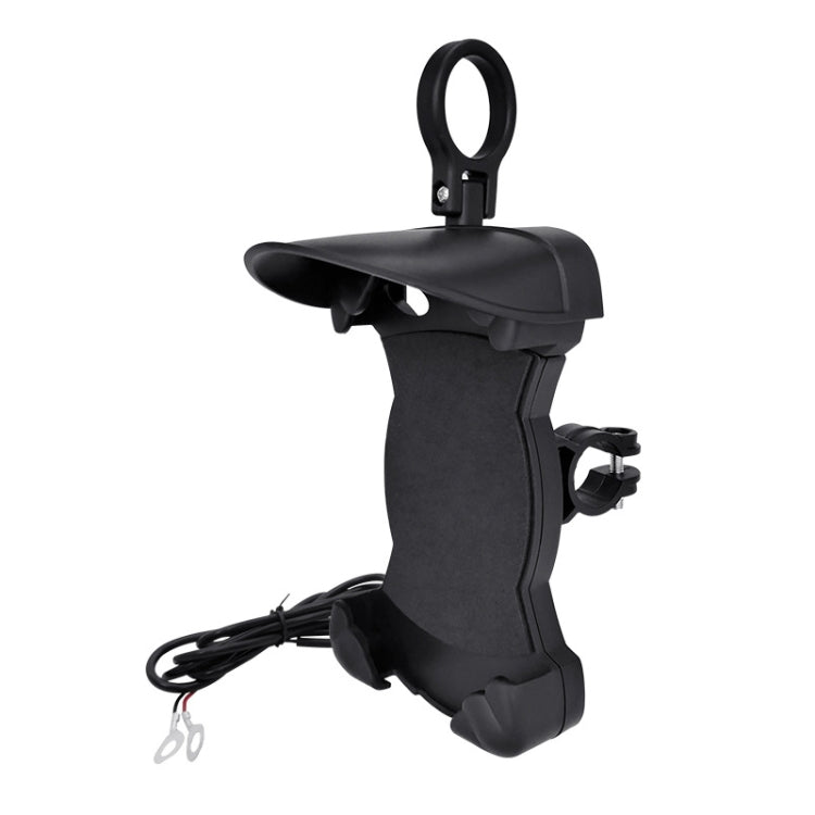 Porta cellulare antipioggia per parasole per moto, Mirror Holder  No Charge, Handlebar Holder No Charge, Charging Handlebar Holder 5V-2A, Charging Handlebar Holder 5V-3.1A, Charging Handlebar Holder 18W (QC3.0), Charging Mirror Holder 5V-2A            ...