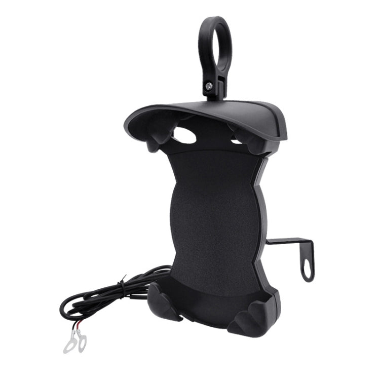 Porta cellulare antipioggia per parasole per moto, Mirror Holder  No Charge, Handlebar Holder No Charge, Charging Handlebar Holder 5V-2A, Charging Handlebar Holder 5V-3.1A, Charging Handlebar Holder 18W (QC3.0), Charging Mirror Holder 5V-2A            ...