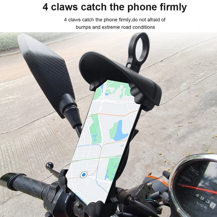 Porta cellulare antipioggia per parasole per moto, Mirror Holder  No Charge, Handlebar Holder No Charge, Charging Handlebar Holder 5V-2A, Charging Handlebar Holder 5V-3.1A, Charging Handlebar Holder 18W (QC3.0), Charging Mirror Holder 5V-2A            ...