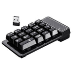 K3 19 tasti 2.4G Wireless Mini tastiera digitale tastiera per macchinari di sospensione, K3 (Black)