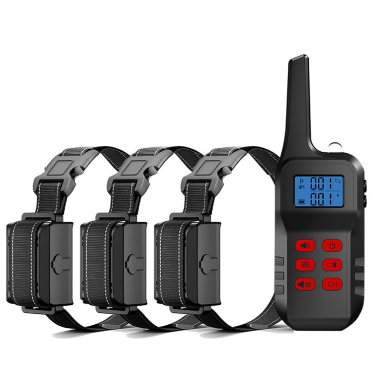 Dispositivo di addestramento per cani Collare elettronico per addestramento del cane con dispositivo antiabbaio automatico, For-One-Dog, For-Two-Dog, For-Three-Dog