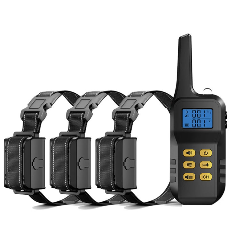 Dispositivo di addestramento per cani Collare elettronico per addestramento del cane con dispositivo antiabbaio automatico, For-One-Dog, For-Two-Dog, For-Three-Dog