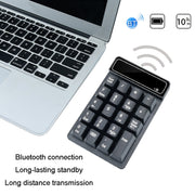 K6 19 tasti Mini tastiera digitale wireless Bluetooth Tastiera meccanica universale sospesa 4.0, K6 (Black)