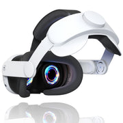 Per Oculus/Meta Quest 3 VR Fascia per la testa regolabile per cuffie Elite, Elite Headset White, Elite Headset Black