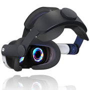 Per Oculus/Meta Quest 3 VR Fascia per la testa regolabile per cuffie Elite, Elite Headset White, Elite Headset Black