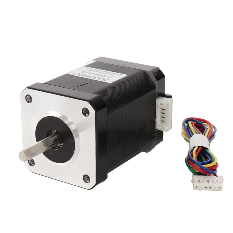 HANPOSE 17HS6401S Motore passo-passo a 4 conduttori 12V 1,7A 60mm 70N.cm, 17HS6401S