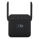 Amplificatore Wi-Fi 2.4G 300M Ripetitore WiFi a lungo raggio Ripetitore di segnale wireless, US Plug White, EU Plug White, UK Plug White, US Plug Black, EU Plug Black, UK Plug Black