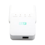 Amplificatore Wi-Fi 2.4G 300M Ripetitore WiFi a lungo raggio Ripetitore di segnale wireless, US Plug White, EU Plug White, UK Plug White, US Plug Black, EU Plug Black, UK Plug Black