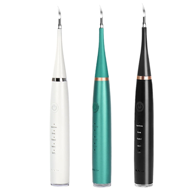 Set per la pulizia dei denti per la rimozione del tartaro elettrico 6 in 1, White Basic, White Exclusive, Black Basic, Black Exclusive, Green Basic, Green Exclusive, 5pcs Toothbrush Head White, 5pcs Toothbrush Head Black, 5pcs Toothbrush Head Green