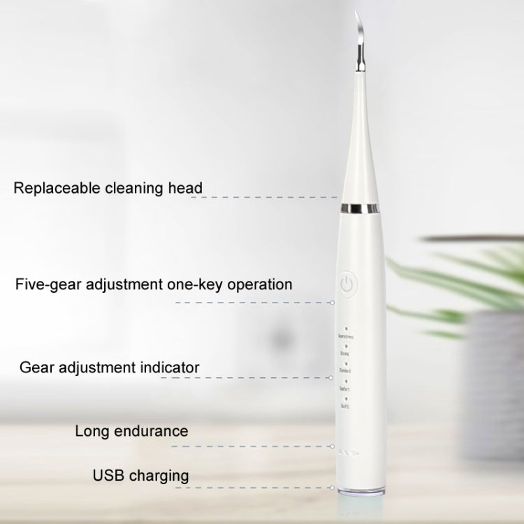 Set per la pulizia dei denti per la rimozione del tartaro elettrico 6 in 1, White Basic, White Exclusive, Black Basic, Black Exclusive, Green Basic, Green Exclusive, 5pcs Toothbrush Head White, 5pcs Toothbrush Head Black, 5pcs Toothbrush Head Green