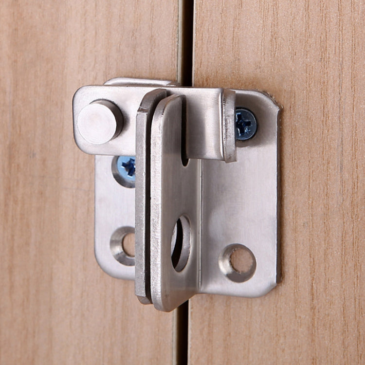 Chiusura per porta scorrevole in acciaio inossidabile, senza chiusura a punzone, con vite, Small Left Open, Small Right Open, Large Left Open, Large Right Open
