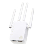 Ripetitore WiFi Range Extender WiFi 5G/2.4G 1200Mbps con 2 porte Ethernet, US Plug Black, EU Plug White, EU Plug Black, US Plug White