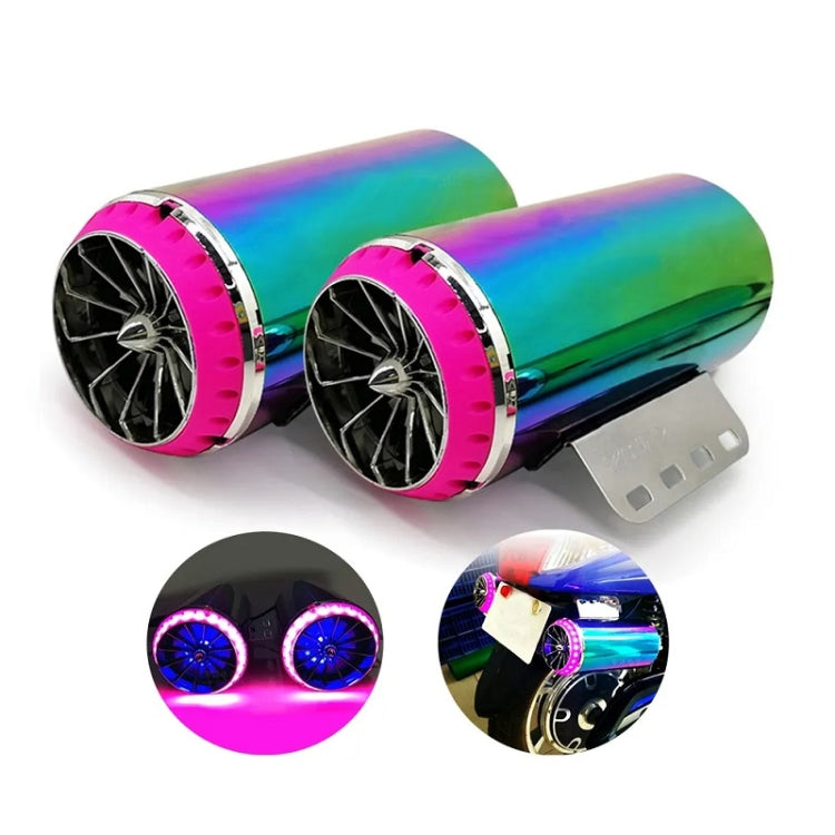 Simulatore tubo scarico audio per subwoofer moto 12V