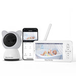 Telecamera Wi-Fi per monitor bambini HD 5 pollici