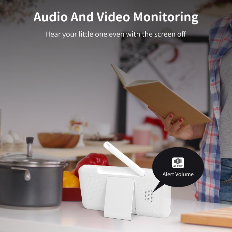 Telecamera Wi-Fi per monitor bambini HD 5 pollici