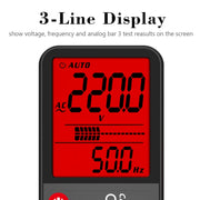Il multimetro digitale sottile intelligente BSIDE ADMS7 conta il voltmetro CA CC, Standard Charging Model, Charging Model With Tool Package