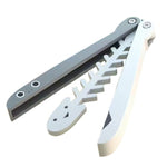 Modello coltello farfalla 3D in plastica per decompressione