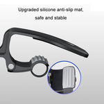 Supporto per cellulare multifunzione per cruscotto con morsetto per visiera parasole per auto