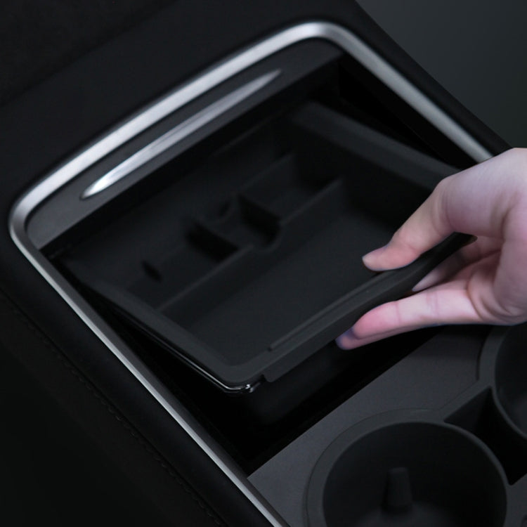 Per Tesla Model 3 / Y Scatola portaoggetti del bracciolo centrale Accessori per la modifica dell'auto Scatola portaoggetti centrale