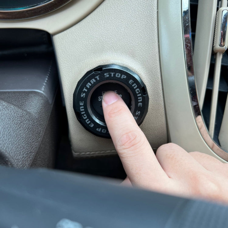 Auto Moto Pulsante di avvio con un solo pulsante Interruttore di accensione Coperchio protettivo rotante