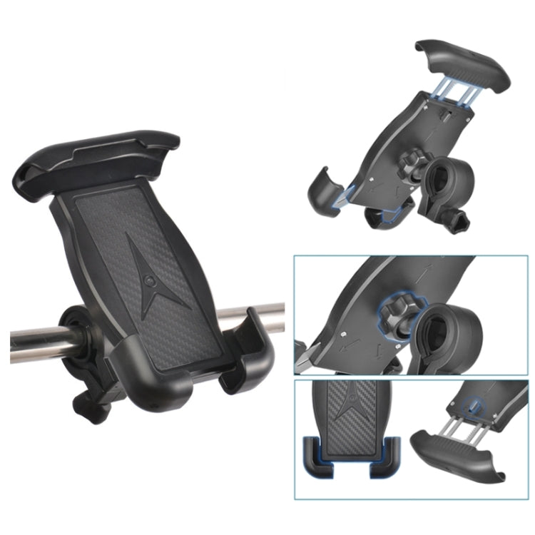 Supporto per telefono da bicicletta Clip per cellulare con rotazione a 360 gradi